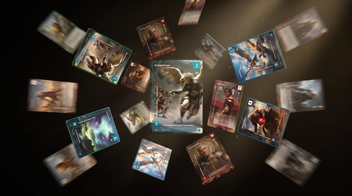 Chase cards fanned out
