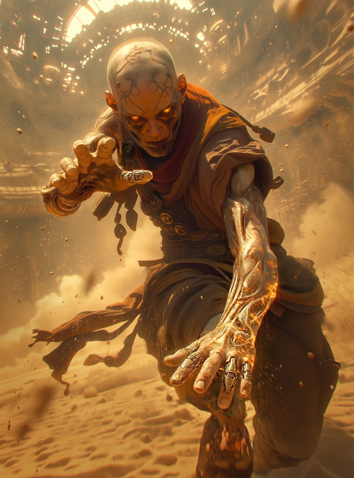 Heliosynth lore art