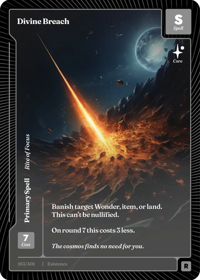 Boundless card