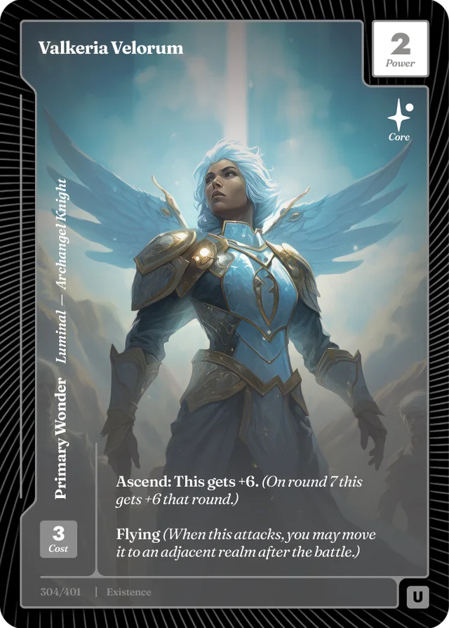 Ascend card example