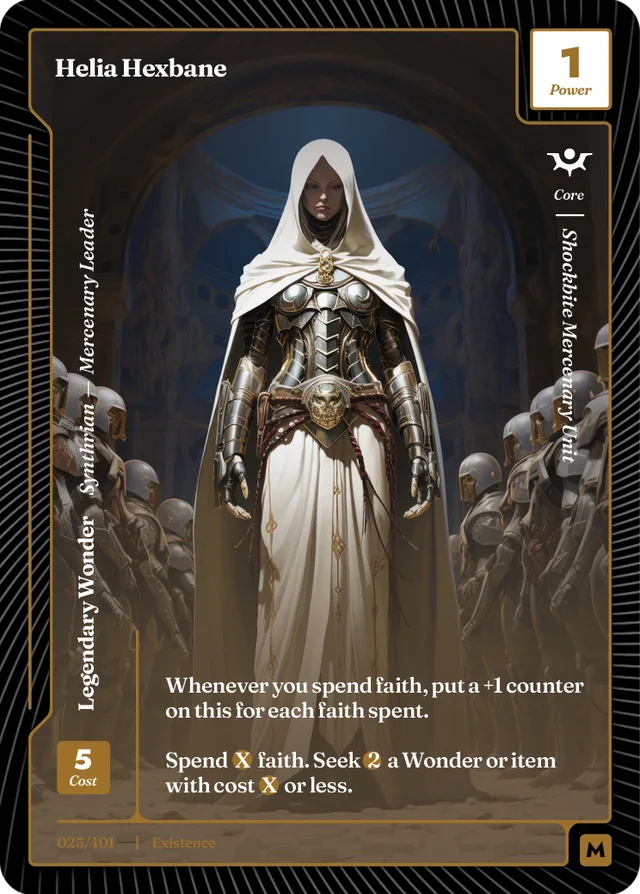 Heliosynth card