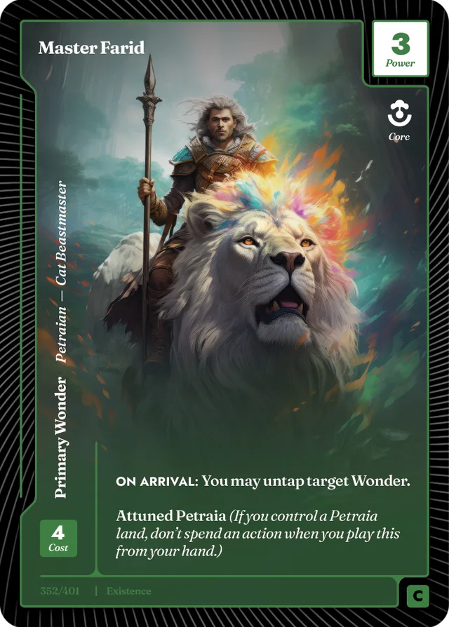 Petraia card