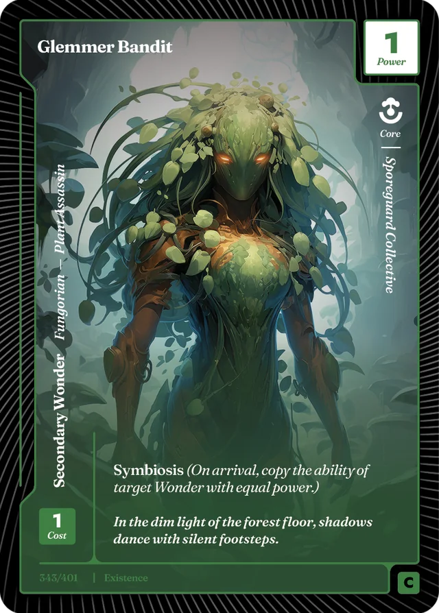 Symbiosis card example