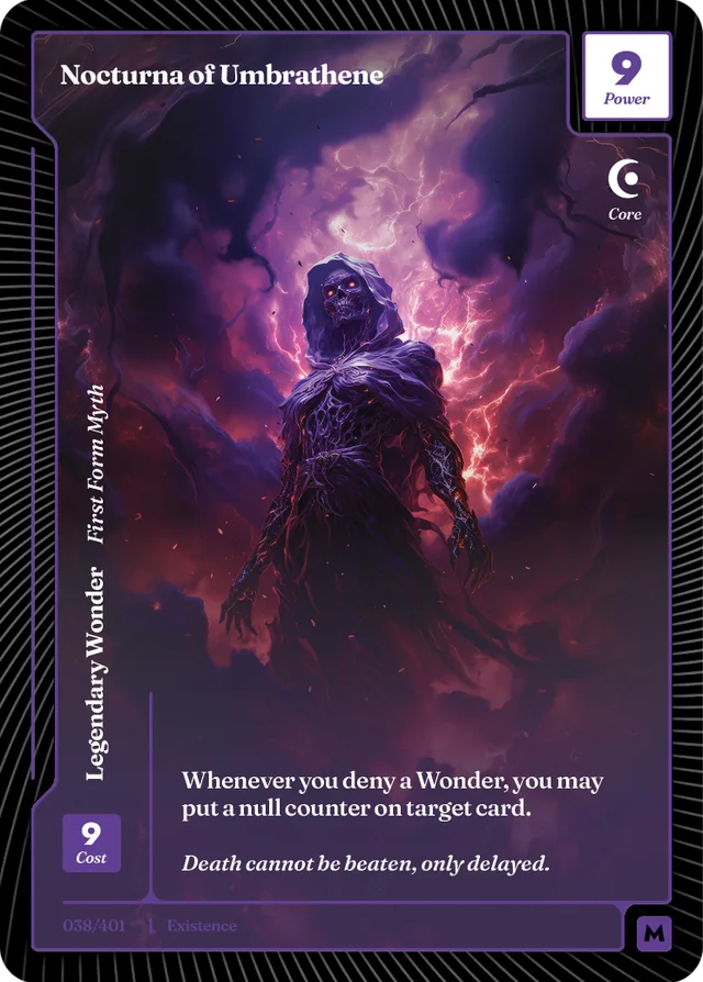 Umbrathene card