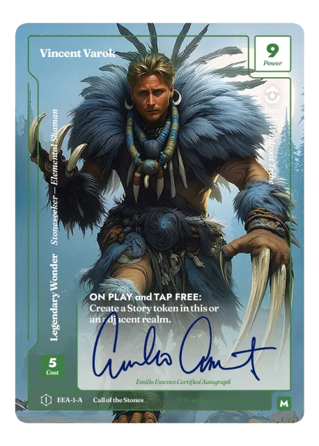Emilio Estevez card